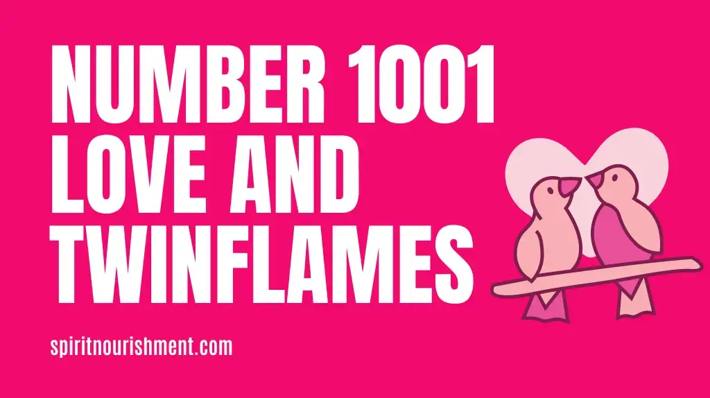 Angel Number 1001 Meaning In Love and Twin Flames